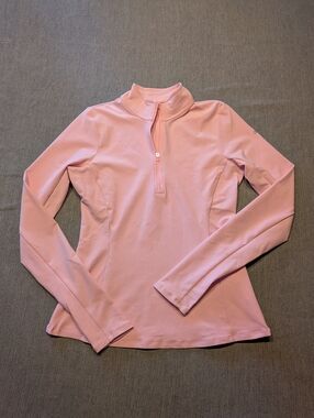 Alo Yoga Light Pink Half-Zip Pullover – Size  X Small